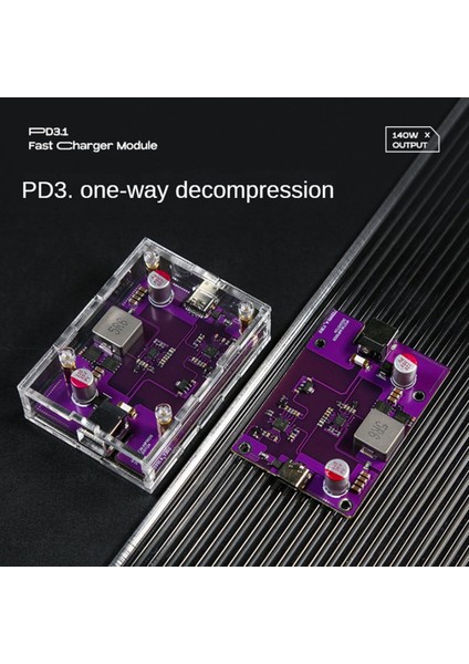 140W Hızlı Şarj Modülü Dc5 5x2 5mm-Pd3 1 Dönüşüm Modülü Tip-C Çıkışı IP2736 28-32V Giriş Adım Modülü C (Yurt Dışından) indirimleri