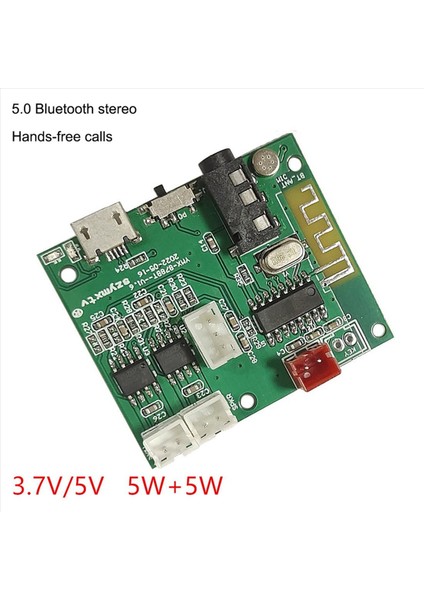 2x Yeni Ürün Çok Fişli Işlev 5 2 Bt Module 5V 5W+5WTWS Güç Amplifikatör Kartı 3 5AUX Kablosuz Pcba Kart (Yurt Dışından) modelleri