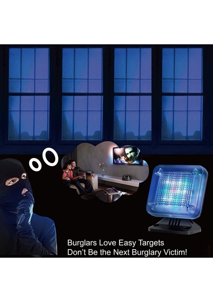 Ac Adaptör Önleme Önleyici ve Hırsızlık Caydırıcı Ev Güvenlik Zamanlayıcısı ve Sensörü Olan Tv Simülatörü Ab Fişi (Yurt Dışından) fırsatları