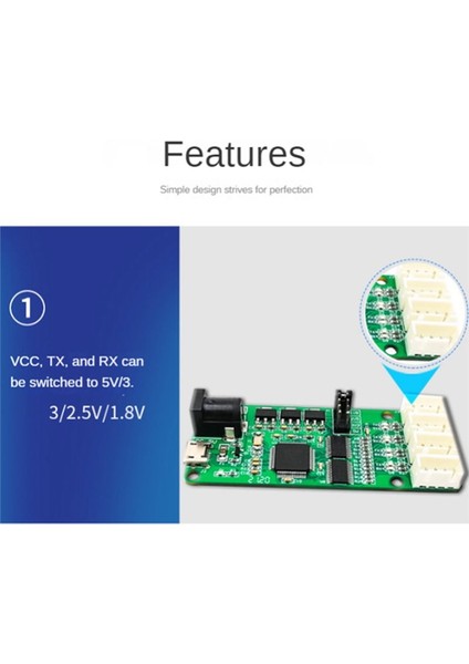 Seri Port Modülü Uart USB - 4 Yol Ttl FT4232 Chıp Dc 5V Dönüştürücü Ekipman Için Kartı (Yurt Dışından) modelleri