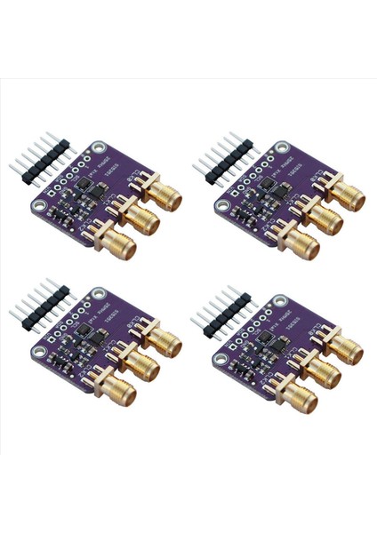 4x SI5351A I2C 25MHZ Saat Jeneratör Breakout Tahtası Arduino D9I2 Için 8khz Ila 160MHZ (Yurt Dışından)