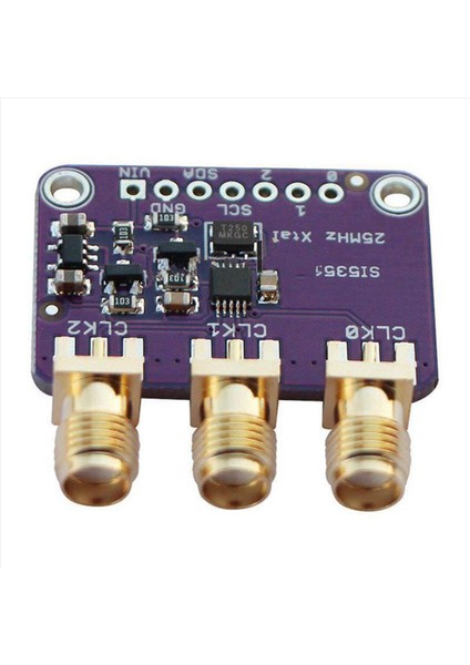 4x SI5351A I2C 25MHZ Saat Jeneratör Breakout Tahtası Arduino D9I2 Için 8khz Ila 160MHZ (Yurt Dışından) modelleri