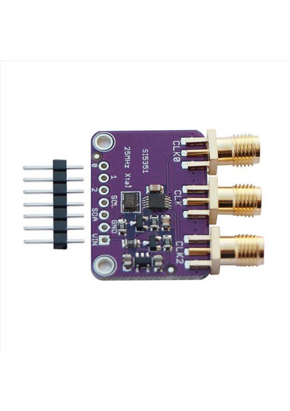 4x SI5351A I2C 25MHZ Saat Jeneratör Breakout Tahtası Arduino D9I2 Için 8khz Ila 160MHZ (Yurt Dışından) fırsatları