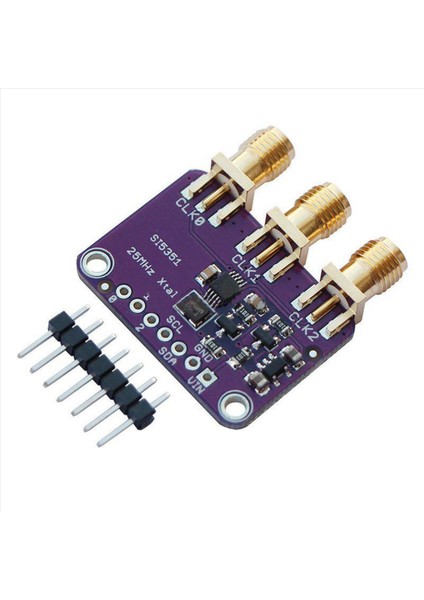 4x SI5351A I2C 25MHZ Saat Jeneratör Breakout Tahtası Arduino D9I2 Için 8khz Ila 160MHZ (Yurt Dışından) indirimleri