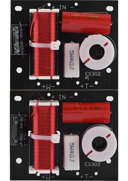 2pcs 400W Hoparlör Frekans Bölücü 2 Yollu 2 Birim Hi-Fi Soundshelf Crossover Filtreleri Woofer ve Tweeter (Yurt Dışından) indirimleri
