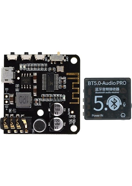 Bt5 0 Pro Audio Modülü+Kılıf Mp3 Audio Kodlayıcı Kart Mikrofon Kayıpsız Otomobil Hoparlör Ses Amplifikatörü Dıy Ses Alıcısı (Yurt Dışından)