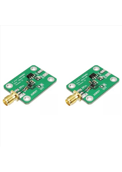 2x AD8317 Yüksek Hızlı Logaritmik Dedektör Rf Günlük Dedektörü Rf Sinyal Günlüğü Çıkışı Güç Ölçer 1M-10000MHZ Denetleyici (Yurt Dışından)