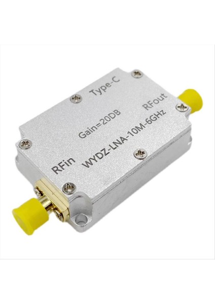 Type-C Lan High Flatness Amplifikatörü 10MHZ-6GHZ Kazanç 20DB Rf Sinyal Amp Ham Sdr Yazılımı Radyo Fm Radyo (Yurt Dışından) fiyatları