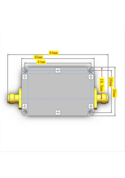 Type-C Lan High Flatness Amplifikatörü 10MHZ-6GHZ Kazanç 20DB Rf Sinyal Amp Ham Sdr Yazılımı Radyo Fm Radyo (Yurt Dışından) fırsatları