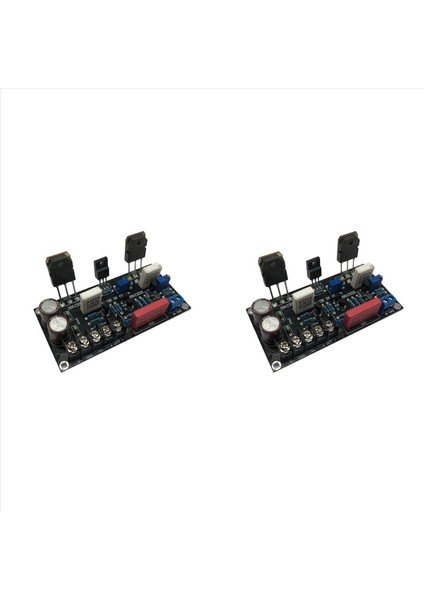 2x 30W Doğrudan Birleştirilmiş Fet Güç Amplifikatör Kartı Saf A Sınıf A Amplifikatör Kartı Modülü 0Hz-100 Khz Fr-4 Çift Panel (Yurt Dışından)