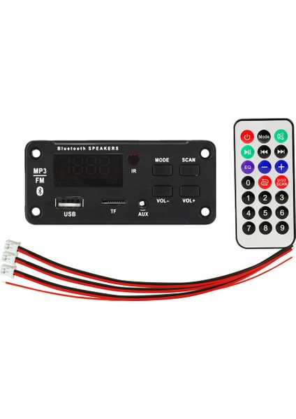 Mp3 Bluetooth Kod Çözücü Panosu 2X25W USB Fm Radyo Tf USB 3 5 mm Araba Aksesuarları Için Müzik Çalar Dıy Kiti (Yurt Dışından)