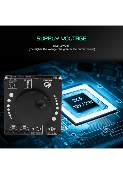 XY-AP50L Mini Bluetooth 5 0 50W+50W Kablosuz Ses Power Dijital Amplifikatör Kart Stereo Amp 3 5mm Aux USB Uygulaması (Yurt Dışından) fiyatları
