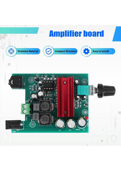 Güç Amplifikatör Kartı Yüksek Hassasiyetli Mono TPA3116 Subwoofer Amplifikatör Modülü NE5532 Opamp (Yurt Dışından) fırsatları