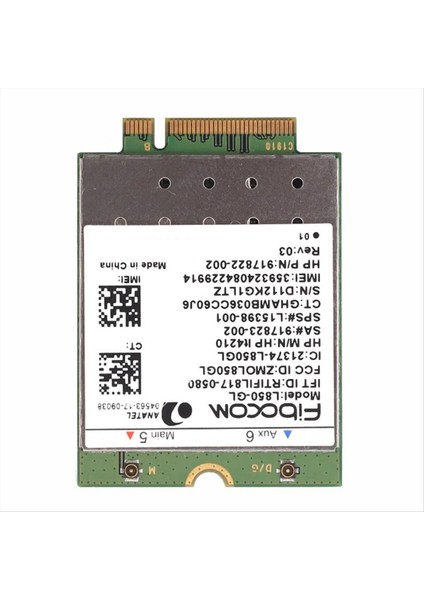 Hp 830 840 Için Fibocom 735 745 1040 4g Modül L850-GL LT4210 XMM7360 Çok Fonksiyonlu Kolaylık Modülü (Yurt Dışından) fiyatları
