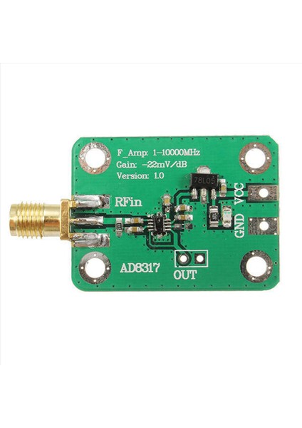 3x AD8317 Yüksek Hızlı Logaritmik Dedektör Rf Günlük Dedektörü Rf Sinyal Günlüğü Çıkışı Güç Ölçer 1M-10000MHZ Denetleyici (Yurt Dışından) fiyatları