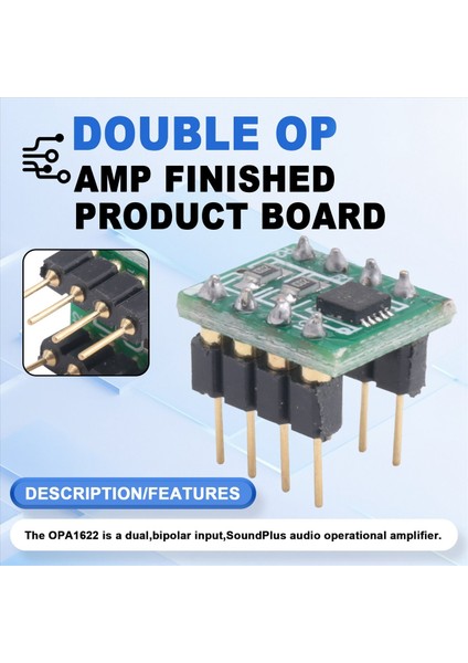 OPA1622 Dıp8 Dıp8 Çift Op Amp Bitmiş Ürün Kurulu Yüksek Akım Çıktı Düşük Bozulma Op Amp Yükseltme (Yurt Dışından) fırsatları