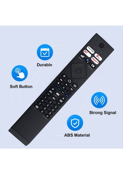 YKF474-B013 Philips Android 4K Hd Için Ses Uzaktan Kumandası 50PUS8506/12 50PUS8507/12 43PUS8505/12 Için LED Akıllı Tv (Yurt Dışından) fiyatları