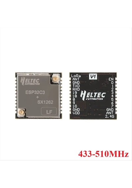 H Eltec Otomasyonu HT-CT62 ESP32C3 SX1262 Lora Düğüm Modülü Bluetooth Lora Lorawan Düğüm Wifi Kablosuz Modül 433-510MHZ (Yurt Dışından) indirimleri