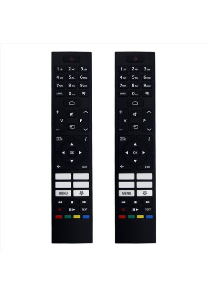 2x CT-8564 Toshiba Smart LED Tv RC45157 Aksesuarları Için Yedek Uzaktan Kumanda (Yurt Dışından)