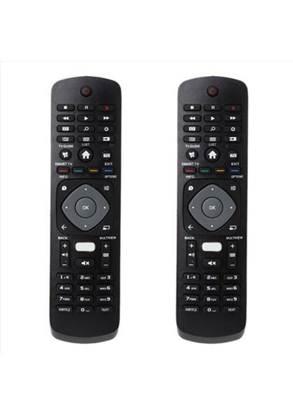 Philips HOF16H303GPD24 Tv Netflix Fernbedienung 398GR08BEPHN0011HL Için 2x Uzaktan Kumanda 43PUS6262/12 Için (Yurt Dışından)