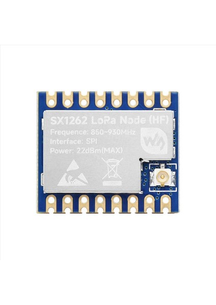 2x Waveshare CORE1262-HF Lora Modülü Uzaktan Iletişim SX1262 Sub Ghz Hf Band Için Anti-Hızla Müdahale Lora Yonga Modülü (Yurt Dışından) modelleri