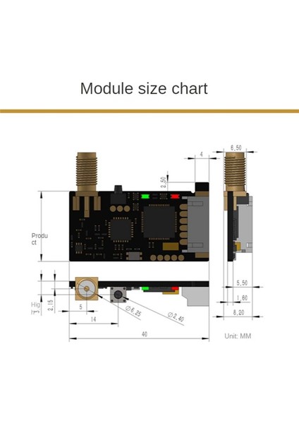 SX1278 433M Lora Kablosuz Modül Uart Seri Verici Alıcı Modülü (Yurt Dışından) fırsatları