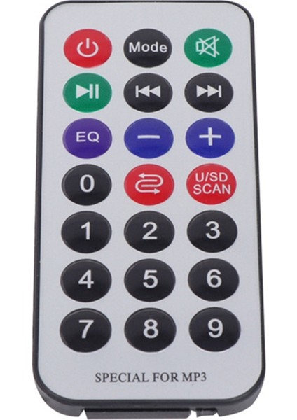 Bluetooth Mp3 Çalar Kod Çözücü Tahtası Fm Radyo USB Tf Kablosuz Ses ve Eller Serbest Çağrı Uzaktan Kumanda Gümüş (Yurt Dışından) indirimleri