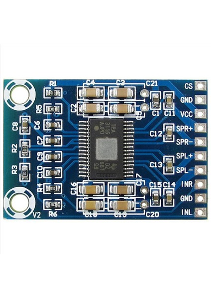 4x TPA3116D2 Dijital Güç Ses Stereo Amplifikatör Kart Çift Kanallı 50W Sınıf D Dc 12-24V Amplı Amp Amplıfy Module (Yurt Dışından) fiyatları