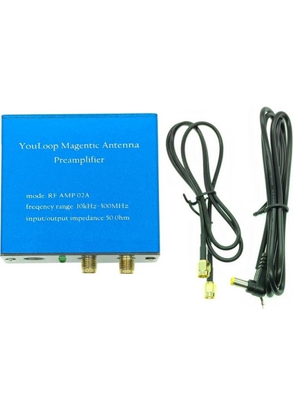 Manyetik Anten Amplifikatör Taşınabilir Döngü Anten Amplifikatörü Hf ve Vhf Için 10KHZ Ila 300MHZ Düşük Kayıplı Geniş Bant (Yurt Dışından) modelleri