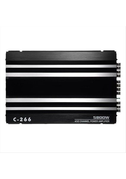4 Kanallı Araba Ses Amplifikatörü 5800W Yüksek Güçlü Amplifikatör 12V Ultra-Ince Dört Yönlü Güç Amplifikatör Sınıf A/b Araçları (Yurt Dışından)