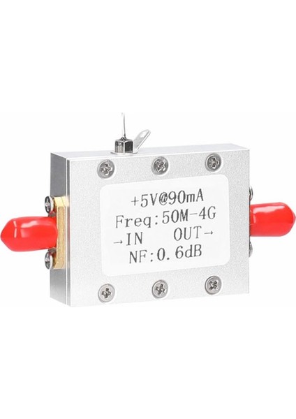 Rf Amplifikatör Düşük Gürültü Rf Amplifikatör Ham Radyo Modülü Kartı Lna 50M-4GHZ Nf = 0 6db (Yurt Dışından)