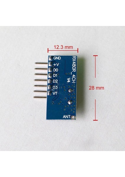 10PCS 433MHZ Rf Alıcı Öğrenme Kodu Kod Çözücü Modülü 433 Mhz Kablosuz Kablosuz Kablosuz 4 Kanal Çıkışı Kodlama (Yurt Dışından) modelleri