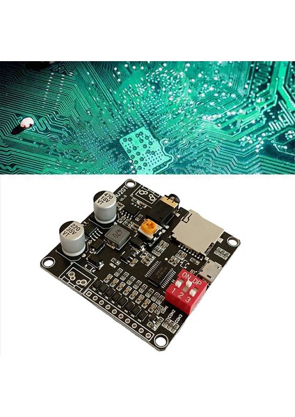 3x DY-HV20T Ses Oynatma Modülü 12V/24V Güç Kaynağı 10W/20W Amplifikatör Desteği Mikro Sd Kart Mp3 Müzik Çalar (Yurt Dışından)