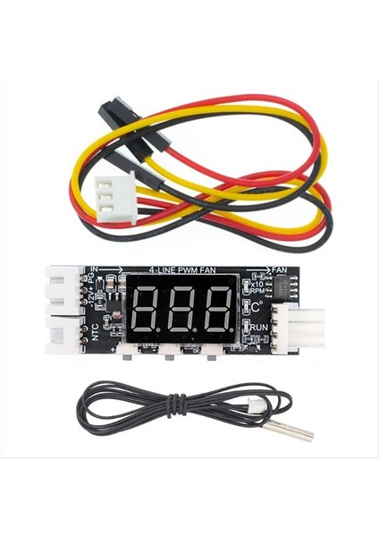 12V Pwm 4 Telli Fan Fan Sıcaklık Kontrolü Hız Kontrolörü Şasi Şasi Gürültü Azaltma Modülü Destek Fan Hız Kontrolü (Yurt Dışından) fırsatları