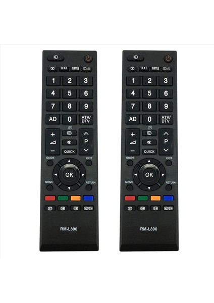 2x En Yeni Evrensel Uzaktan Kumanda LCD Hdtv Smart Tv&#39 Ler Için Tüm Toshiba Tv Için Toshiba Tv Remote&#39 U Değiştirin (Yurt Dışından)