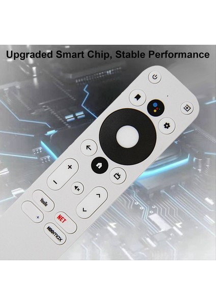 Mecool Km2 Km2 Için Sesli Uzaktan Kumandan Değiştirin Plus Onn Android 4K UHD Tv Kutusu Bluetooth Ses Uzak Beyaz (Yurt Dışından) indirimleri