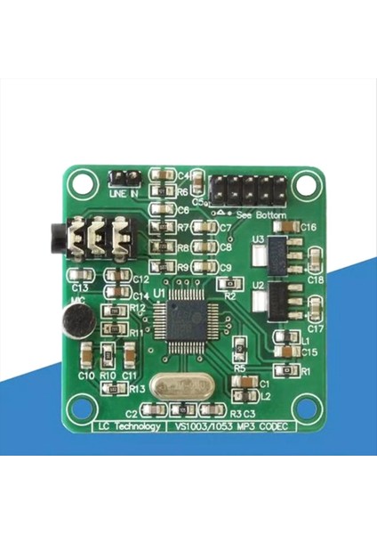 VS1003 Module Mp3 Oynatma Ses Kod Çözmesi Yerleşik Mikrofon Çok Işlevli Kolaylık Modülü (Yurt Dışından) indirimleri