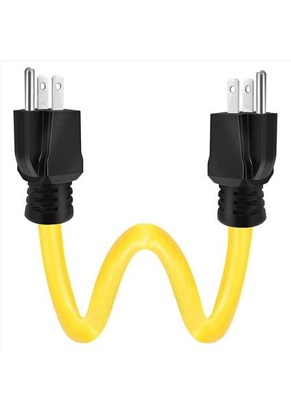 2x 60CM 12AWG3 31MM5-15PTO5-15P Rv Fiş Kablosu Rv Için (Yurt Dışından) fırsatları