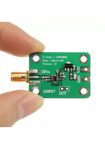 5x AD8317 Yüksek Hızlı Logaritmik Dedektör Rf Günlük Dedektörü Rf Sinyal Günlüğü Çıkışı Güç Ölçer 1M-10000MHZ Denetleyici (Yurt Dışından) indirimleri