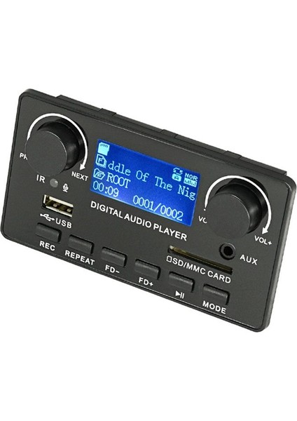 LCD Ekran Bluetooth 5 0 Mp3 Decoder Board Desteği Handfree Kayıt Fm Dc 12V Mp3 Wma Wav Maymun Flac Ses Oynatı (Yurt Dışından) indirimleri