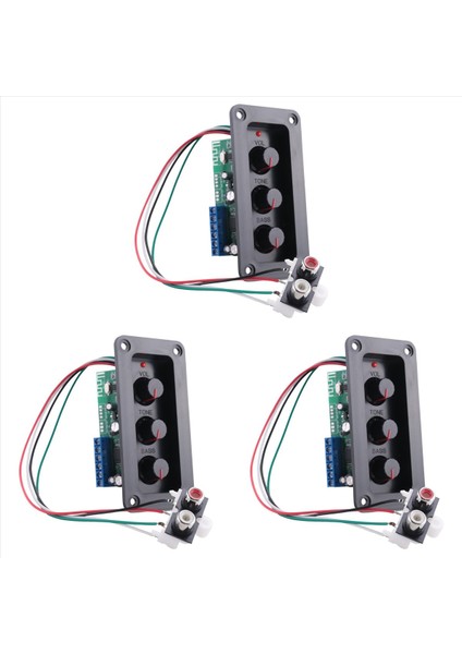 3x Bluetooth 5plifikatör Güç Ses Kartı 30W Mono Sahne Güç Amplifikatör Kartı U Disk Kodlayıcı Aux Hattı (Yurt Dışından)