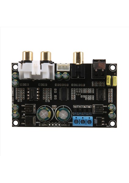 CS8416 CS4398 Dijital Arabirim Dac Decoder Tahtası 24BIT 192K Spdıf Koaksiyel Optik Fiber Amplifikatör Tv Için Aux (Yurt Dışından)