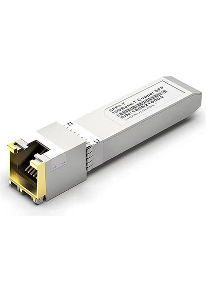Blıy SFP-10G-T-S Uyumlu Alıcı-Verici 10G Sfp+ Rj-45 1 25/2 5/5/10G-T Kat 6A Bakır Alıcı-Iletici (Yurt Dışından)