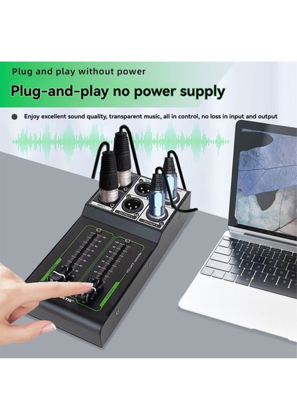 Cokyis Pasif Hacim Denetleyicisi 1 In 2 Out Gürültü Girişi ve Çıkış Ses Kalitesi Kayıpsız Karıştırıcı Hacim Ayarlama Denetleyicisi (Yurt Dışından) indirimleri