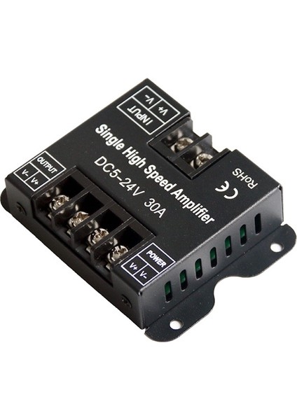 LED Şerit Amplifikatör 30A DC5V -24V Tek Renkli LED Strip Güç Tekrarlayıcı Denetleyicisi Için Tek Yüksek Hızlı Amplifikatör (Yurt Dışından) modelleri