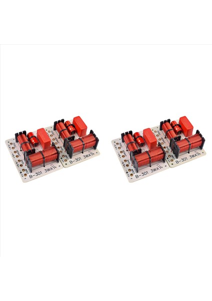 4pcs 150W 3 Yolu Ses Hoparlör Crossover Treble + Orta Kademe + Bas Crossover Hoparlörler Filtre Frekans Bölücü 1000 5000Hz (Yurt Dışından)