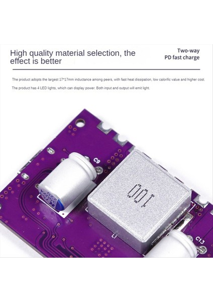 IP2368 Çift Yönlü 100W Hızlı Şarj Modülü Buck-Boost-C Tip 4s Lityum Pil Yüksek Güçlü Hızlı Şarj Kurulu (Yurt Dışından) fırsatları