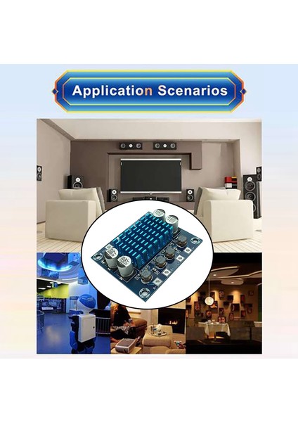 XH-A232 Dijital Güç Amplifikatör Kartı 30W+30W Yüksek Güçlü Çift Kanallı Sınıf D Ses Güç Amplifikatör Kartı (Yurt Dışından) modelleri