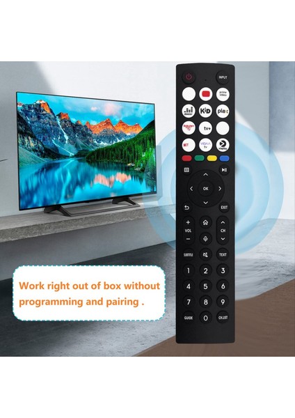 Yedek ERF2S36H Hisense Smart LED LCD Tv Uzaktan Kumandası Için Uzaktan Kumanda Ses Yok (Yurt Dışından) fırsatları