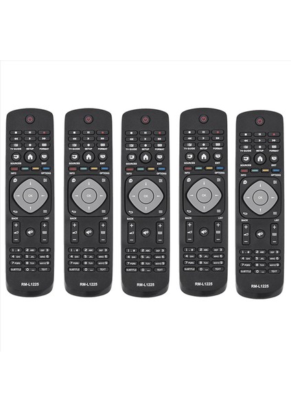 5x RM-L1225 Philips Tv Uzaktan Kumandası 398GR8BD1NEPHH 47PFH4109/88 32PHH4009 40PFH4009 50PFH4009 (Yurt Dışından)
